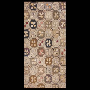 American Hooked Rug #23536