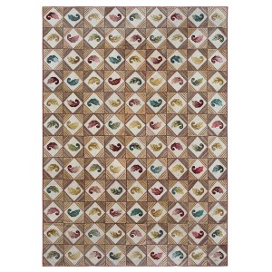 American Hooked Rug #25740