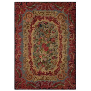 American Hooked Rug #25981