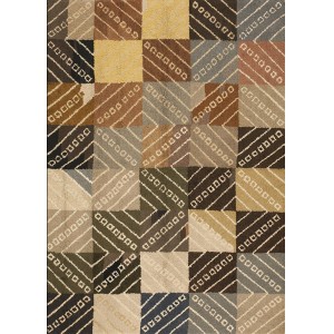 American Hooked Rug #17743