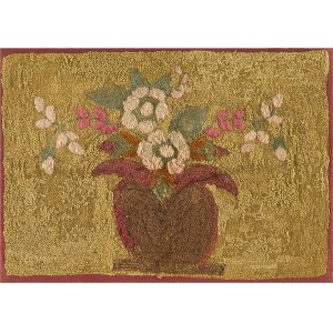 American Hooked Rug #17044