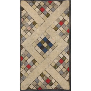 American Hooked Rug #17469