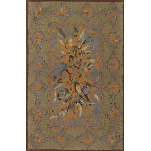 American Hooked Rug #17846