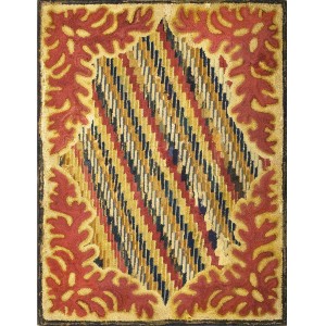 American Hooked Rug #18025