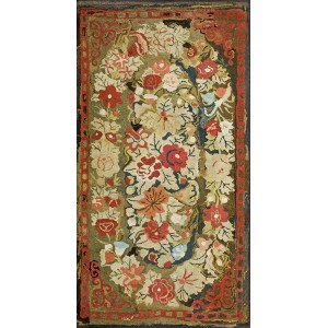 American Hooked Rug #18414