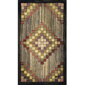 American Hooked Rug #18604