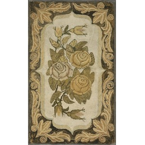 American Hooked Rug #18624