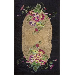 American Hooked Rug #18699