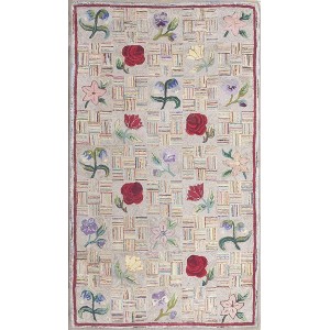 American Hooked Rug #19024