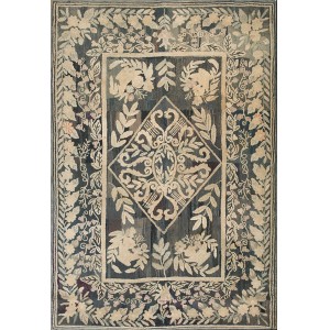 American Hooked Rug #19169