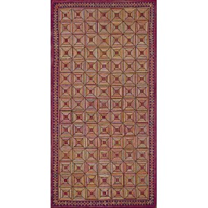 American Hooked Rug #19709