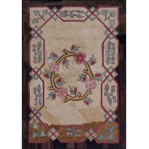 American Hooked Rug #19929