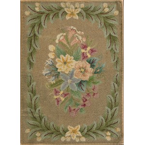 American Hooked Rug #20-13009