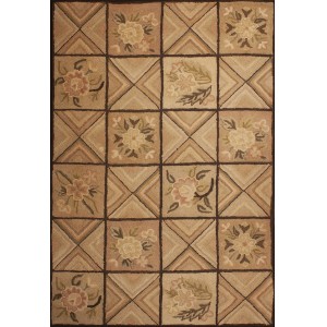 American Hooked Rug #20-13051