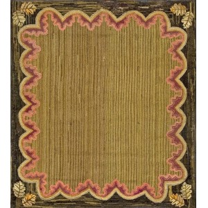 American Hooked Rug #20-13096