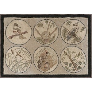 American Hooked Rug #20225