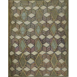 American Hooked Rug #20499