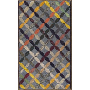 American Hooked Rug #20527