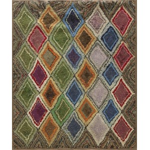 American Hooked Rug #20538