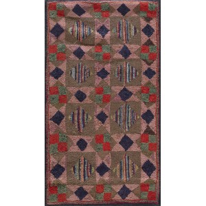 American Hooked Rug #20544