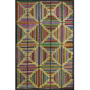 American Hooked Rug #20545