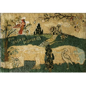 American Hooked Rug #20612