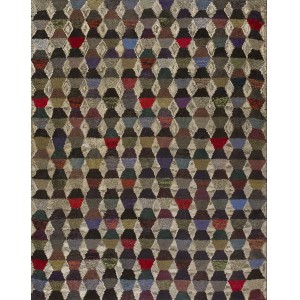 American Hooked Rug #25073