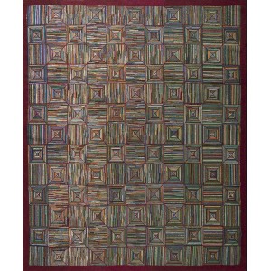 American Hooked Rug #25074