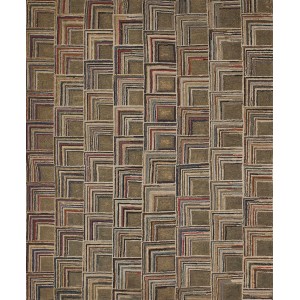 American Hooked Rug #21494